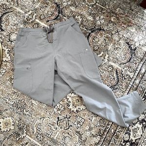 Figs Technical Collection M Yola Skinny Scrub Pants Size Medium Gray TW200R